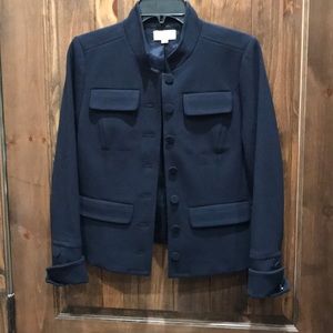 Loft military blazer navy size 0